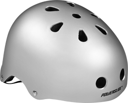 PS Allround Helm silber vorne