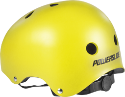 PS Allround Helm gelb hinten