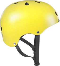 PS Allround Helm gelb seitlich