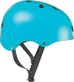 PS Allround Helm cyan seitlich