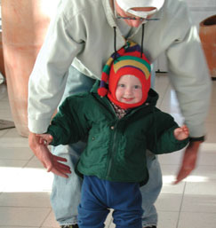 10 Jahre alberts inline shop - 2003: Kind lernt skaten